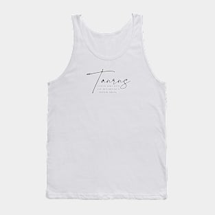 Taurus - I Could Agree With You, But Then We'd Both Be Wrong | Witty Zodiac Tank Top